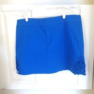 D. F. A  BLUE SKORT
